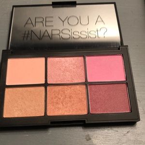 NARS 6 pan blush palette